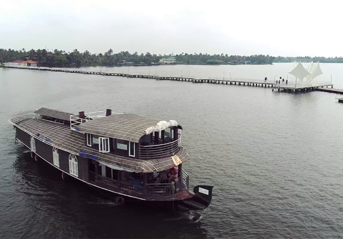 the luxury vrinda a luxury backwater cruise